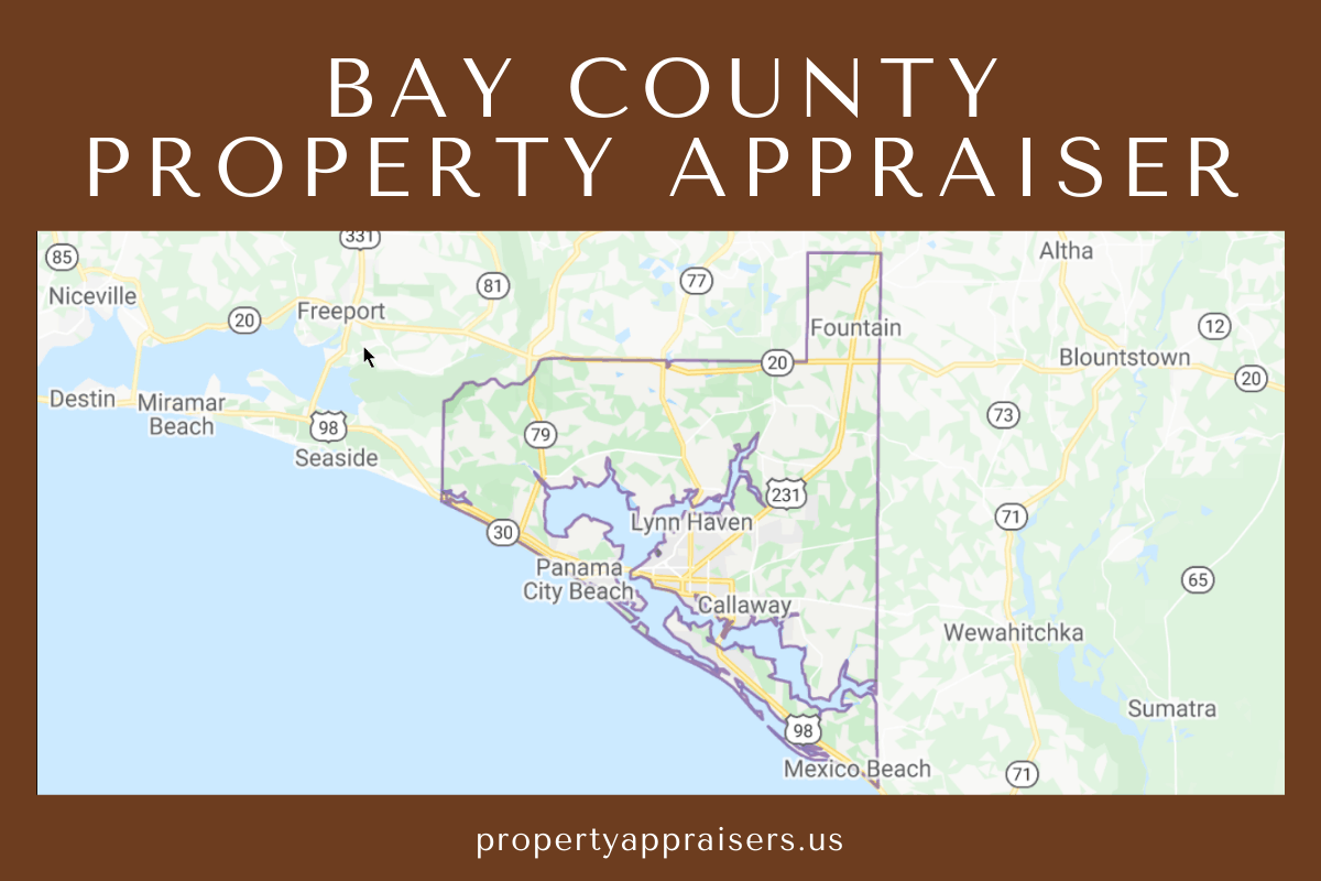 bay county property appraiser map location