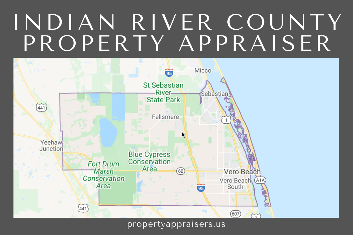 Indian River County Map 7273