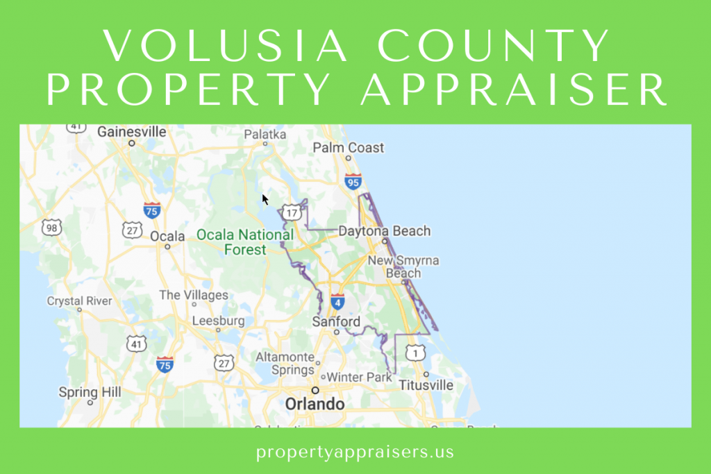 Volusia County Property Appraiser Map Ontario On A Map
