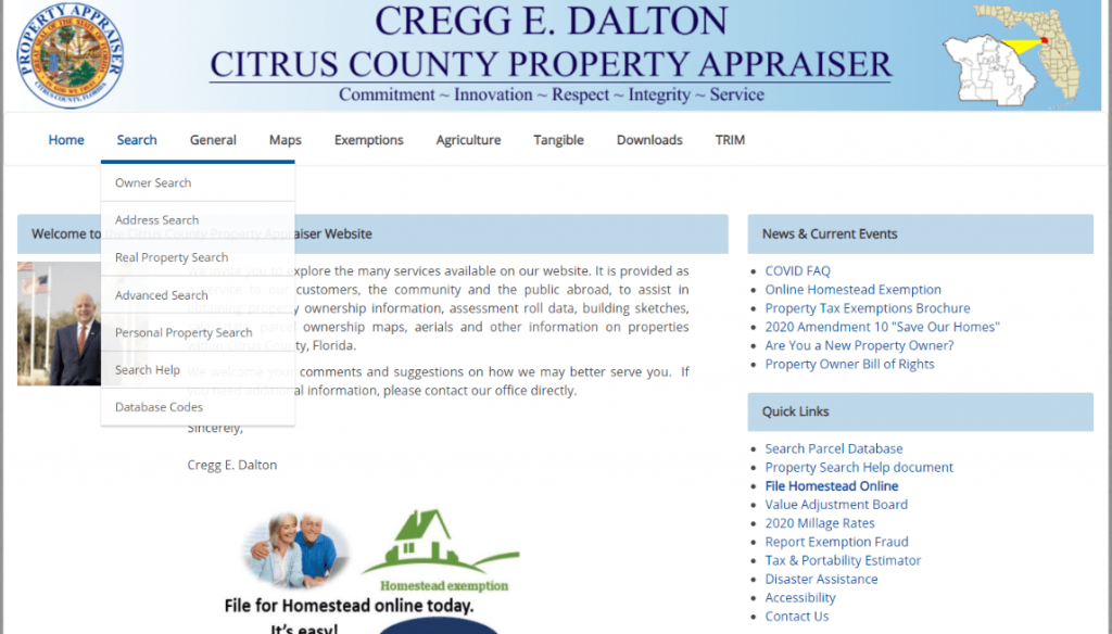 Citrus County Property Appraiser How to Check Your Property’s Value